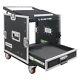 OPEN BOXSound Town 10U Rack 2U Drawer, 11U Slant Mixer Top DJ Table MR-DR10U-R