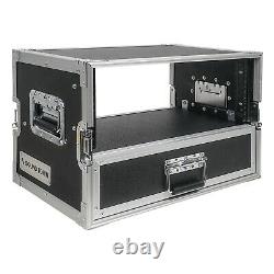 OPEN BOXSound Town 4U Rack Case 2U Drawer for 19 Amps/Mixers STRC-4U2DR-R