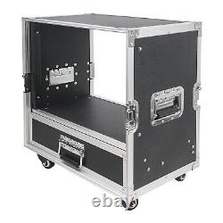 OPEN BOXSound Town 8U Rack Case 2U Drawer for 19 Amps/Mixers/Mic STRC-8U2DR-R
