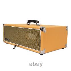 OPEN BOXSound Town Vintage 3U Amp Rack Case, Dust Cover, Orange (STVRC-3OR-R)