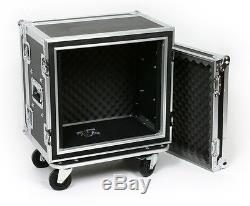 OSP 10 Space Effects Shock Mount ATA Rack Road Case withWheels