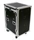 OSP 16-Space ATA Mixer/Amp Rack Flight Tour Road Case with Table MC12U-16SL