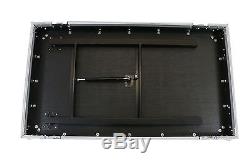 OSP 20 Space 20 Deep ATA Amp Pro Rack Flight Road Case with Lid Table
