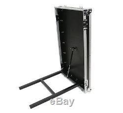 OSP 20 Space 20 deep Amp ATA Rack Road Case withLid Table