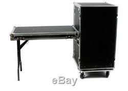 OSP 20 Space Amp ATA Tour Flight Rack Road Case withLid Table