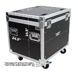 OSP 30 TC3024-30 Transport Utility Trunk Road Case With Dividers and Tray