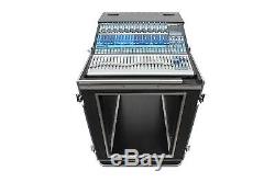 OSP ATA Combo 14-Space Rack and PreSonus 24.4.2 Mixer Road Tour Case with Doghouse