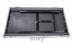 OSP Cases ATA Road Case 20-Space Amplifier Rack with 12-Space Mixer Slant