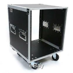 OSP KD12U 12 Space Deluxe Studio Rack With Handles and Casters