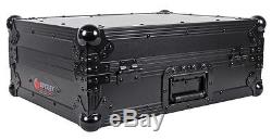 Odyssey Black Label FZ12MIXBL 12 Inch DJ Mixer ATA Flight Case With Lid FZ12MIX