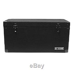 Odyssey CLP180E Carpeted Pro DJ Case with Detachable Lid for 180 LP Vinyl Records