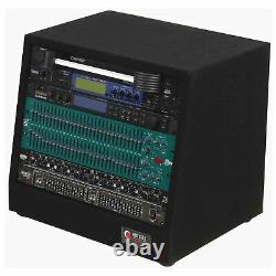 Odyssey CRS08 8 Space Carpeted Studio Rack