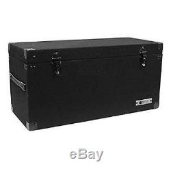 Odyssey Carpeted Pro DJ Case with Detachable Lid for 180 LP Vinyl Records (Used)