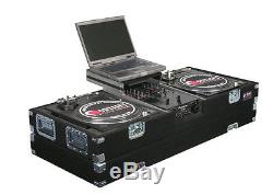 Odyssey Cases CGSBM10 Glide Style Carpeted DJ Turntable / 10 Inch Mixer Coffin