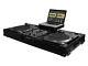 Odyssey Cases FFXGSLBM10WBL Flight FX Case with Wheels for 10 Mixer/Turntables