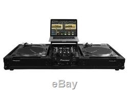 Odyssey Cases FFXGSLBM10WBL Flight FX Case with Wheels for 10 Mixer/Turntables