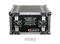 Odyssey Cases FZER6 New Deluxe Ata 6 Space DJ Effects Gear 6U Flight Rack Case