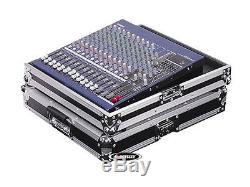 Odyssey Cases FZMG16E New Yamaha Mg16E/Mg16Fx Sound Mixer Ata Case With Wheels