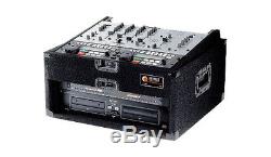 Odyssey Cases PRO103 Combo DJ Rack Case With Lid & Front Cover 10U X 3U New Return