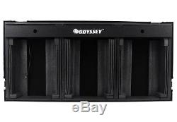 Odyssey FFX12CDJWBL Flight FX Series 2x Large Format CD and 12 Mixer DJ Coffin
