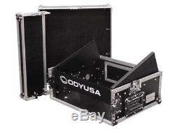 Odyssey FR0802 Flight Ready Combo Rack Case with 8U/2U Space & Removable Lid