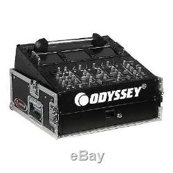 Odyssey FR1002 Flight Ready 10x2 Space DJ Amp Effects Rack Case