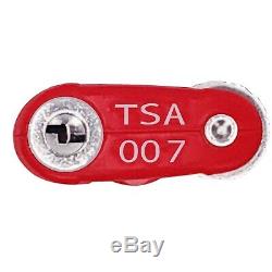 Odyssey FRGSPIDDJRX Pioneer DDJ-RX / DDJ-SX Case with Red TSA Lock
