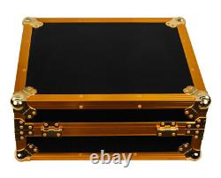 Odyssey FZ1200GOLD Limited Edition Gold Turntable Flight Case PROAUDIOSTAR