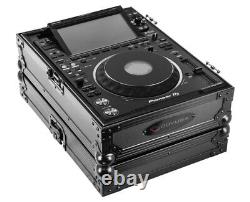 Odyssey FZ3000BL Pioneer CDJ3000 Flight Case in Black with Removable Back Panel