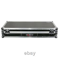 Odyssey FZBM10W, 10 Format DJ Mixer and Two Turntables Flight Coffin Case