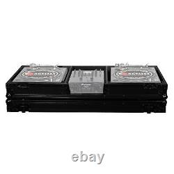 Odyssey FZBM10WBL Black Label Coffin Case for 10 Mixer and Two Turntables id