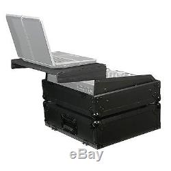 Odyssey FZGS10BL Black Label 10 Space 19 Rackmount Mixer Glide Style Case
