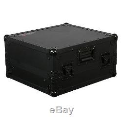 Odyssey FZGS10BL Black Label 10 Space 19 Rackmount Mixer Glide Style Case