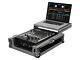 Odyssey FZGS12MX1 Low Profile Glide Style Case For 12 DJ Mixer + Laptop Shelf