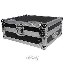 Odyssey FZGS12MX1 Low Profile Glide Style Case For 12 DJ Mixer + Laptop Shelf