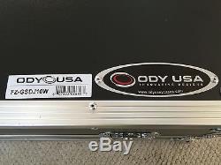 Odyssey FZGSDJ10W for Turntables and 10 Mixer Glide Style ATA Flight Case DEMO