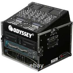 Odyssey Flight Ready ATA Top Slanted 6U-10U 6-10 Mixer Combo Rack (Open Box)
