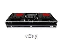 Odyssey K10PT01BLK 2x Numark PT01 Scratch & Compact 10 DJ Mixer Coffin