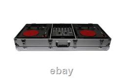 Odyssey K10PT01SIL Coffin, Fits 2 Numark PT01 Scratch and a Compact 10 DJ Mix