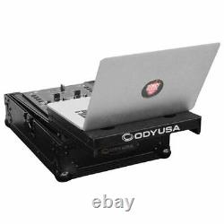Odyssey Universal Black 10 Format DJ Mixer Flight Case withGlide Platform
