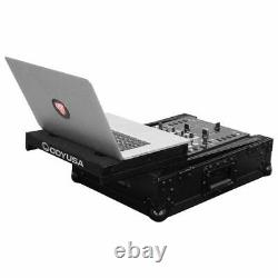 Odyssey Universal Black 10 Format DJ Mixer Flight Case withGlide Platform