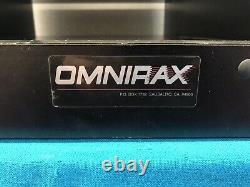 Omnirax 10 Space Studio / Workstation Rack with Mixer Table & 3 Rack Tray Shelves