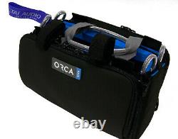 Orca Or-27 Small Sound Bag For Zoom F8/Sound Devices MixPre with TAI Cable Strap