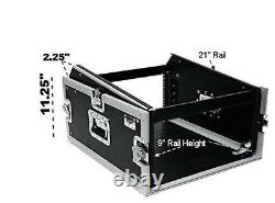 Osp Mc12u-4 Ata Rack Case 12u Mixer Slant Top + 4u Front For Eq Or Amp