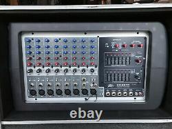Peavey XR8600 Power Mixer with Road Ready Custom Case
