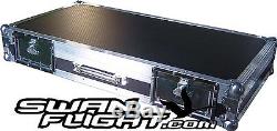 Pioneer CDJ1000 DJM600 Swan Flight Case DJ Mixer Coffin (Hex)