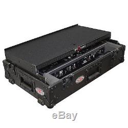 Pioneer XDJ-R1 flight case laptop shelf wheels all black ATA 300 gig club ready
