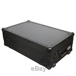 Pioneer XDJ-R1 flight case laptop shelf wheels all black ATA 300 gig club ready