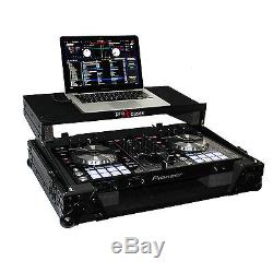 Pro-X XS-DDJSRLT Black Pioneer DDJ-SR Controller DJ Flight Case With Glide Shelf