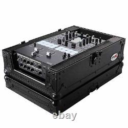 ProX Cases XS-DJMS11BL DJ Flight Case for Pioneer DJM-S11 Mixer Black on Black